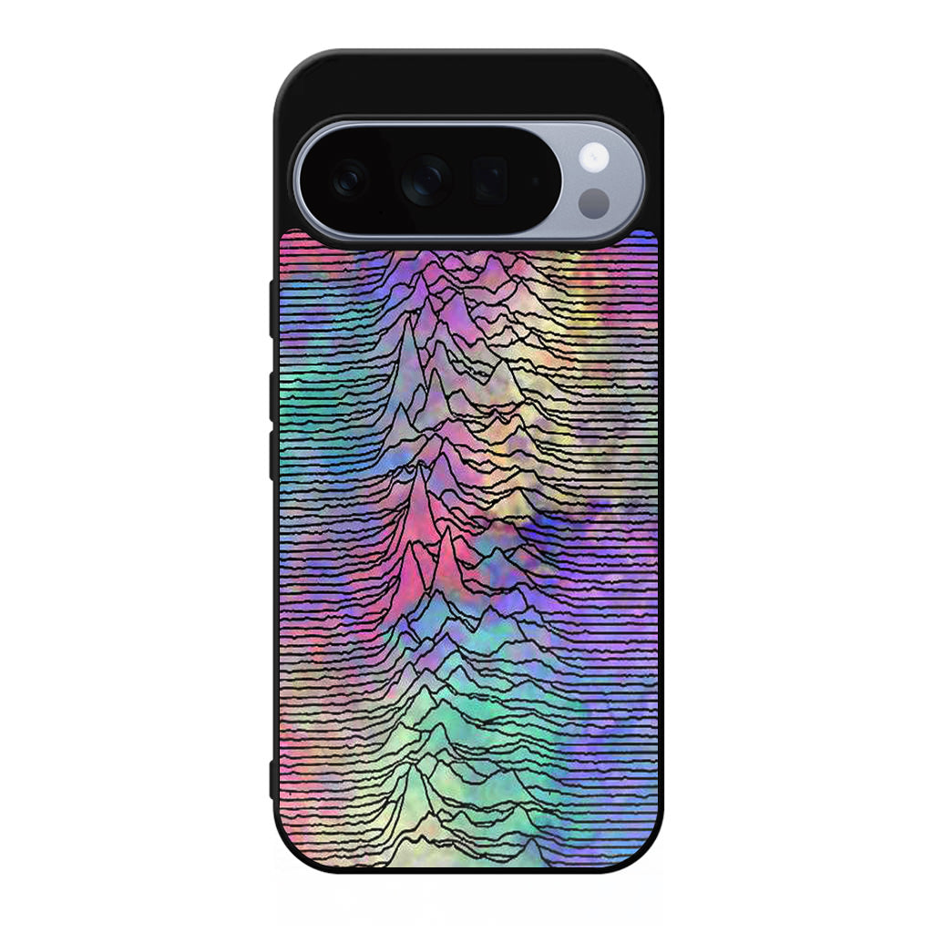 Joy Division Unknown Pleasures Colorful Google Pixel 10 Pro / Pixel 10 Pro XL Case