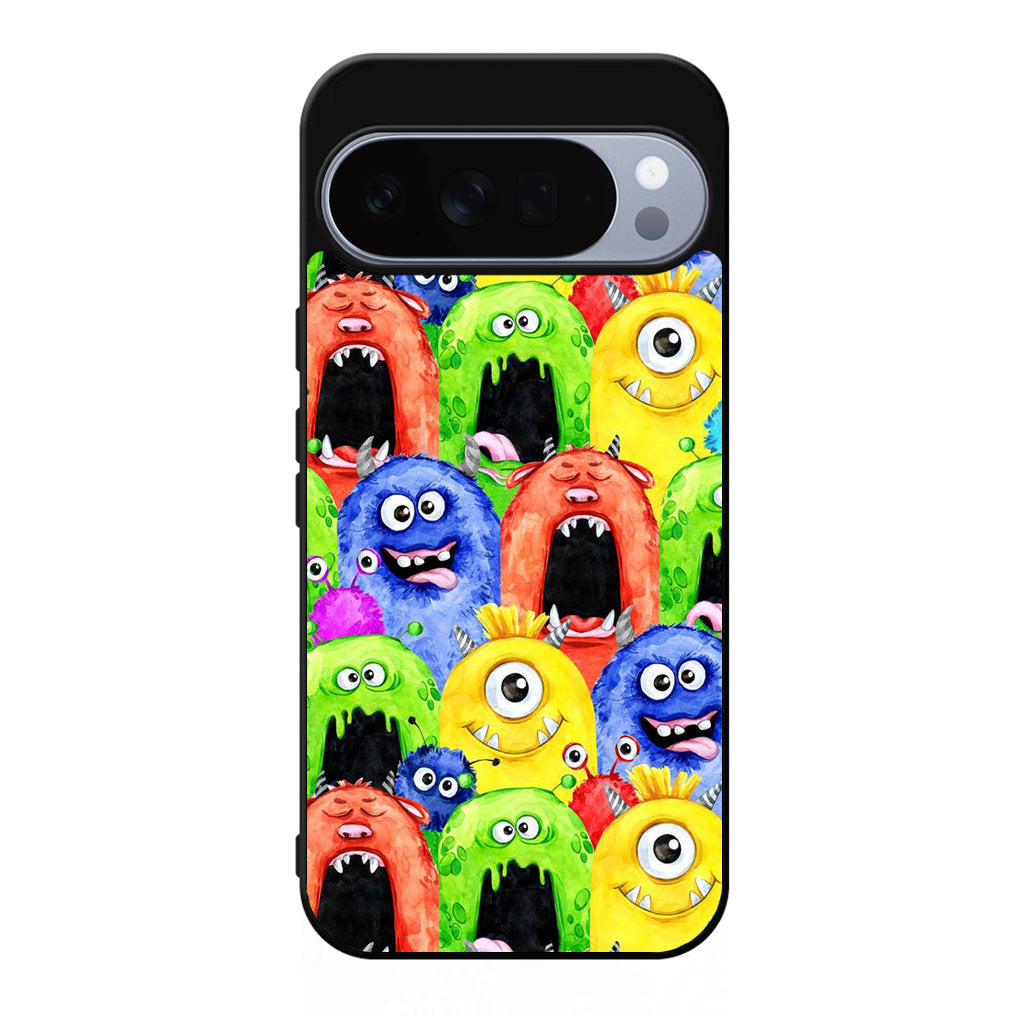 Monster Watercolor Art Google Pixel 10 Pro / Pixel 10 Pro XL Case