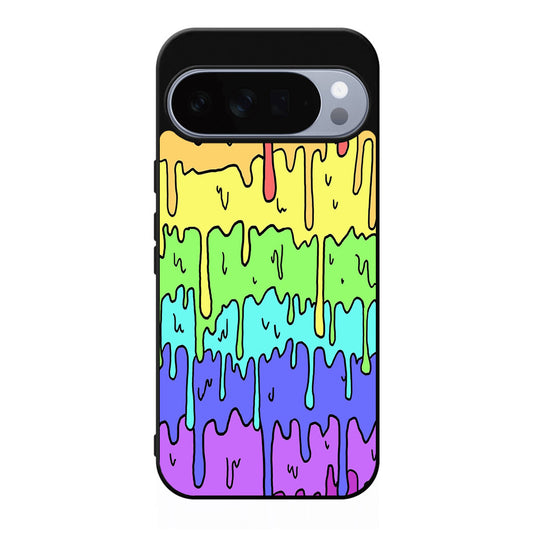 Pastel Kawaii Melting Rainbow Google Pixel 10 Pro / Pixel 10 Pro XL Case