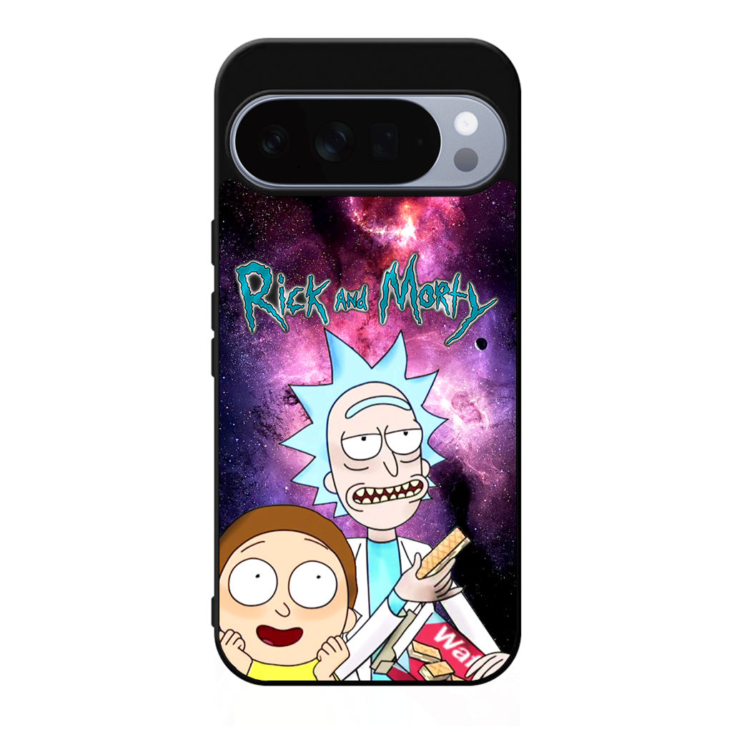 Rick And Morty Nebula Space Google Pixel 10 Pro / Pixel 10 Pro XL Case