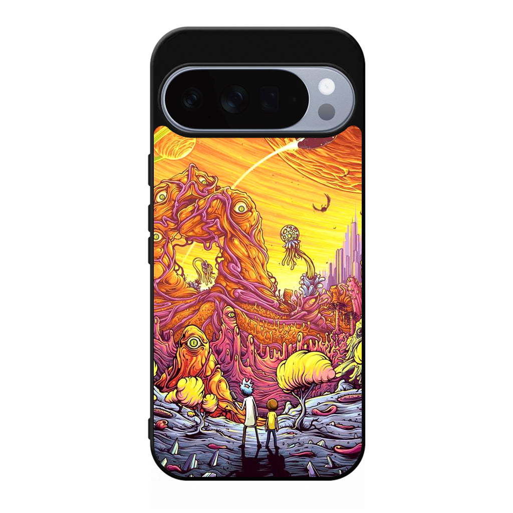 Rick And Morty Alien Planet Google Pixel 10 Pro / Pixel 10 Pro XL Case