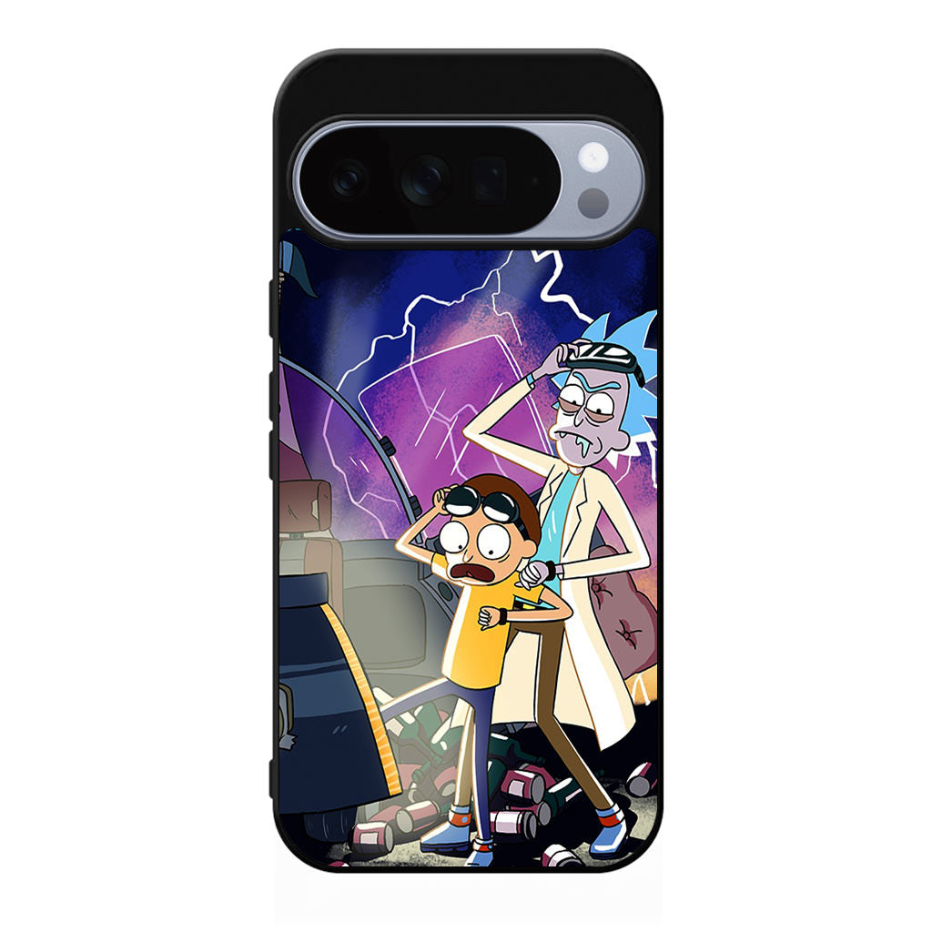 Rick And Morty Back To The Future Google Pixel 10 Pro / Pixel 10 Pro XL Case