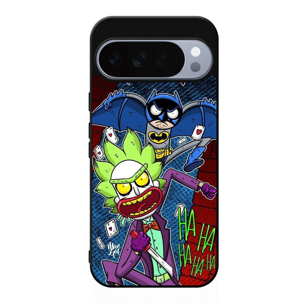 Rick And Morty Bat And Joker Clown Google Pixel 10 Pro / Pixel 10 Pro XL Case