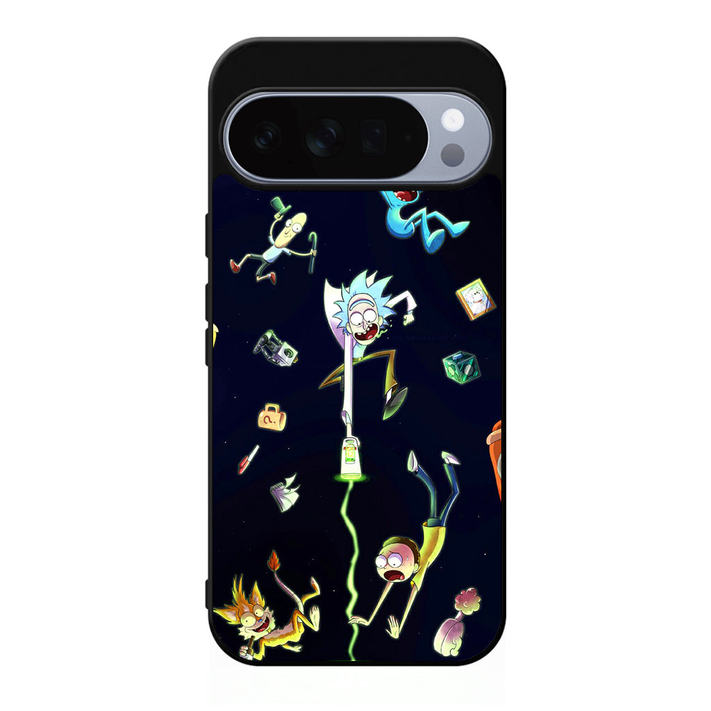 Rick And Morty Portal Fall Google Pixel 10 Pro / Pixel 10 Pro XL Case