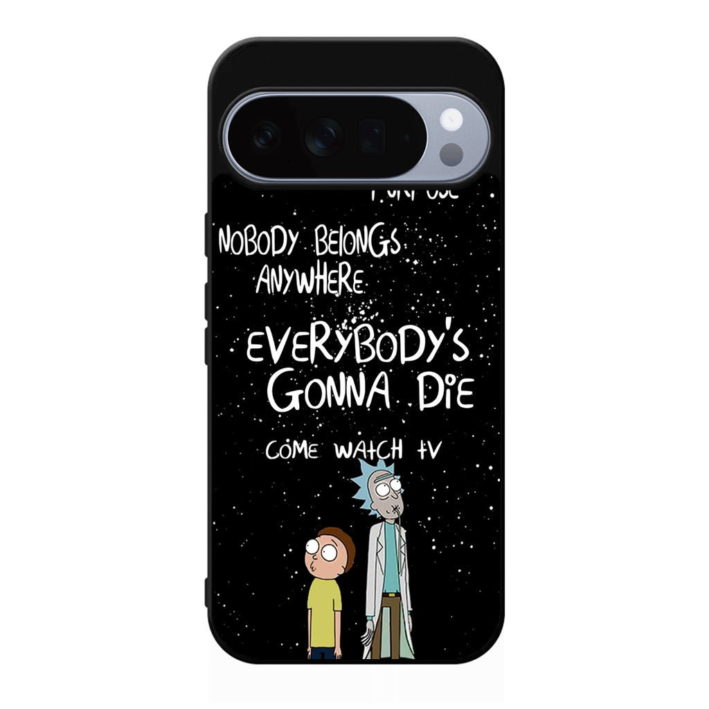 Rick And Morty Quotes Google Pixel 10 Pro / Pixel 10 Pro XL Case