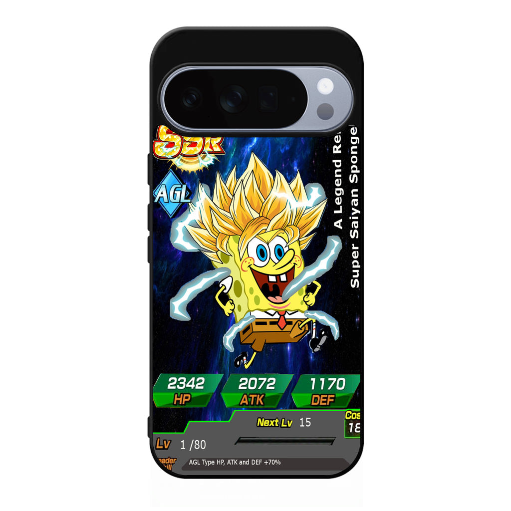 Super Saiyan Spongebob Card Google Pixel 10 Pro / Pixel 10 Pro XL Case