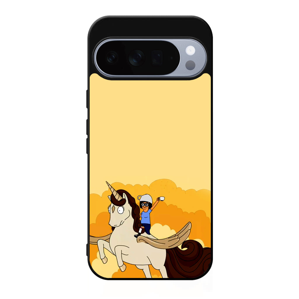 Tina Belcher And Unicorn Google Pixel 10 Pro / Pixel 10 Pro XL Case