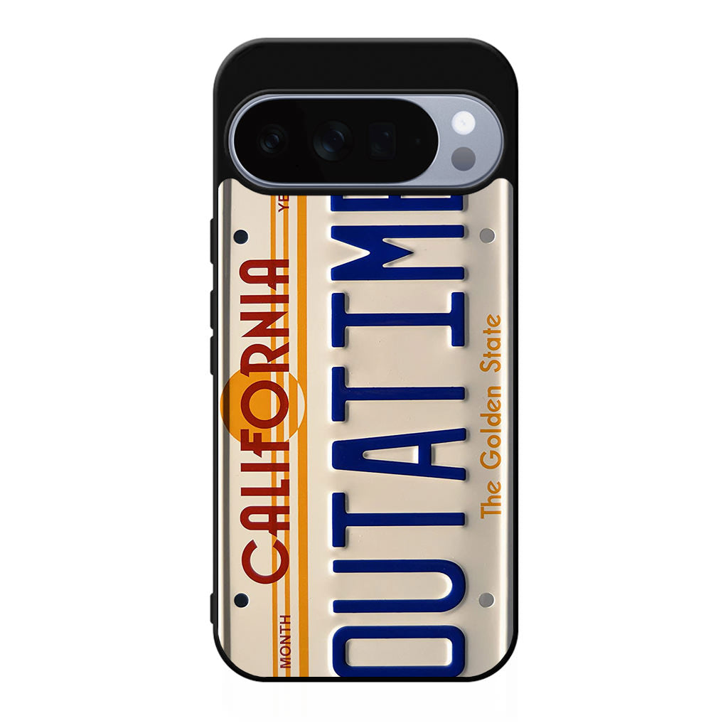 Back to the Future License Plate Outatime Google Pixel 10 Pro / Pixel 10 Pro XL Case