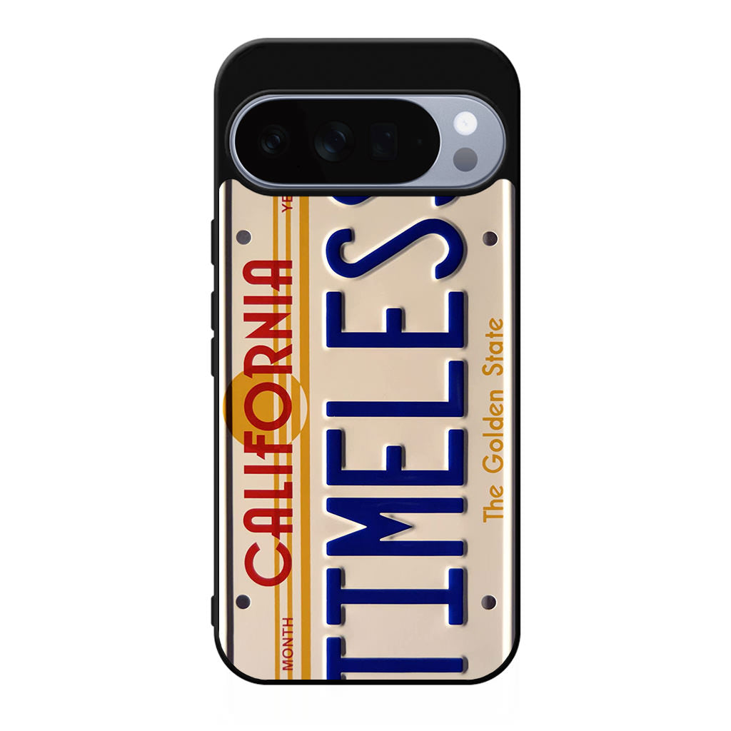 Back to the Future License Plate Timeless Google Pixel 10 Pro / Pixel 10 Pro XL Case