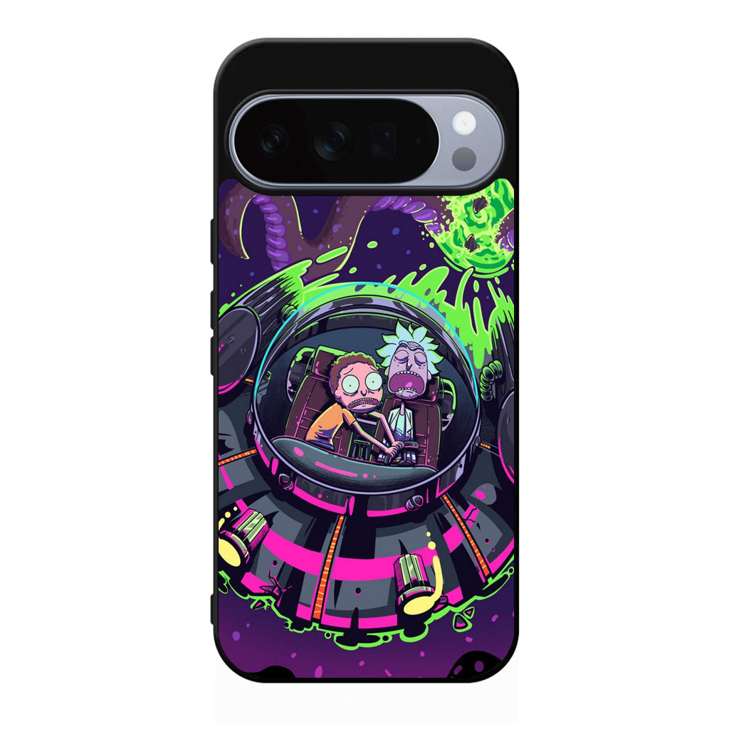 Rick And Morty Spaceship Google Pixel 10 Pro / Pixel 10 Pro XL Case