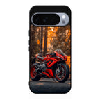 Crimson Velocity in Autumn Flame Google Pixel 10 Pro / Pixel 10 Pro XL Case
