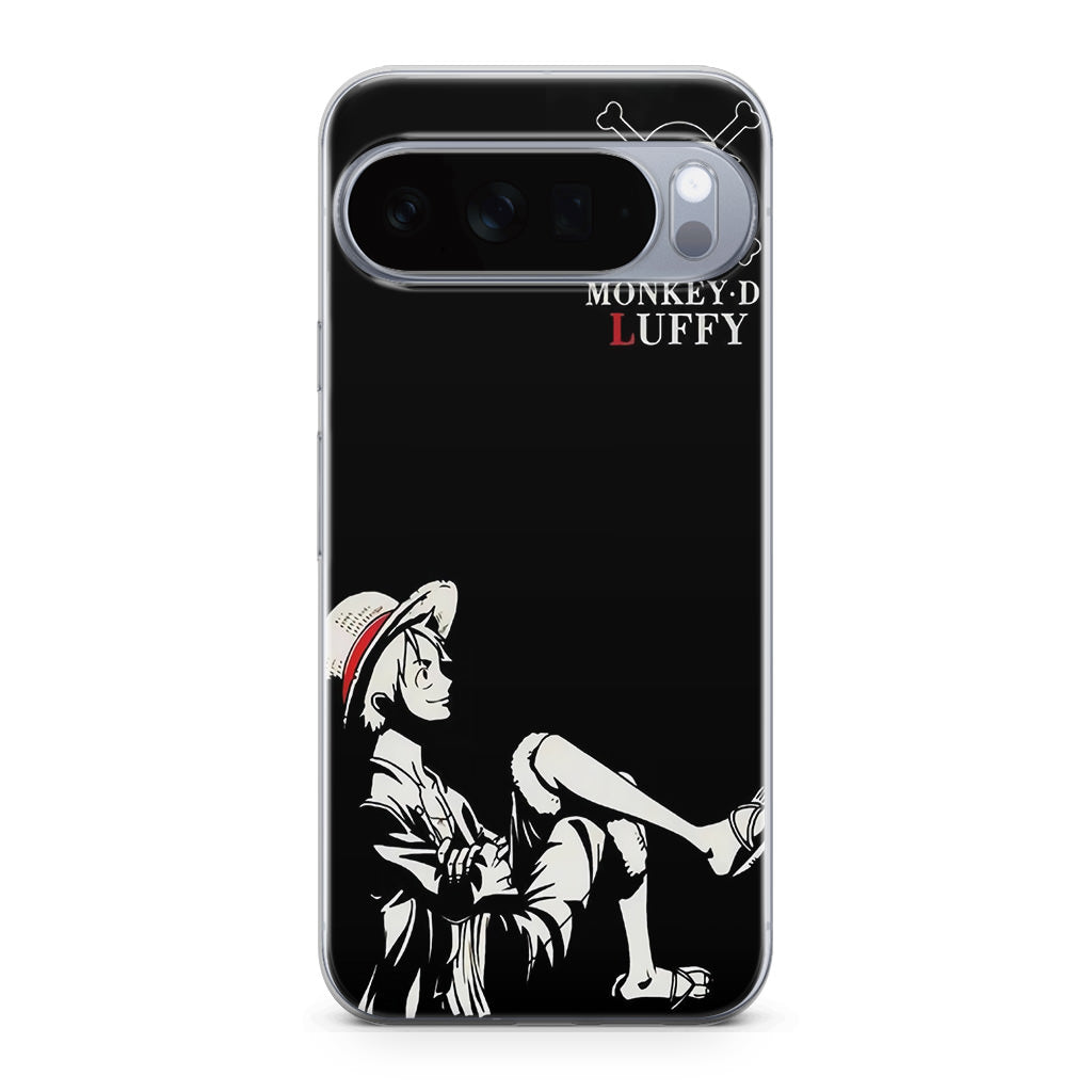 Monkey D Luffy Black And White Google Pixel 10 Pro / Pixel 10 Pro XL Case