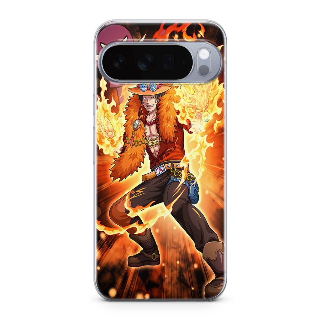Portgas D Ace Fire Power Google Pixel 10 Pro / Pixel 10 Pro XL Case