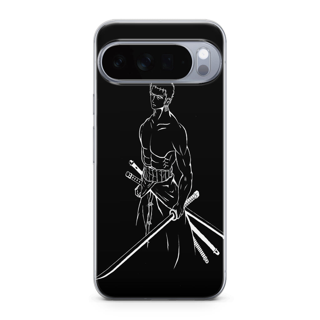 Roronoa Zoro Outlines Google Pixel 10 Pro / Pixel 10 Pro XL Case