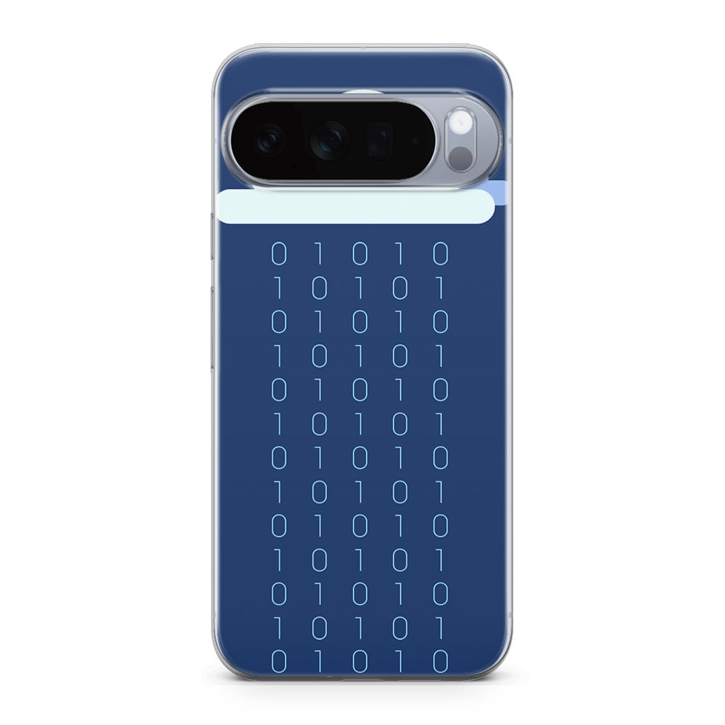 Abstract Binary Minimalist Google Pixel 10 Pro / Pixel 10 Pro XL Case