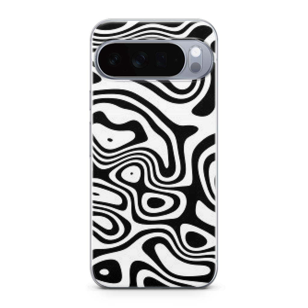 Abstract Black and White Background Google Pixel 10 Pro / Pixel 10 Pro XL Case