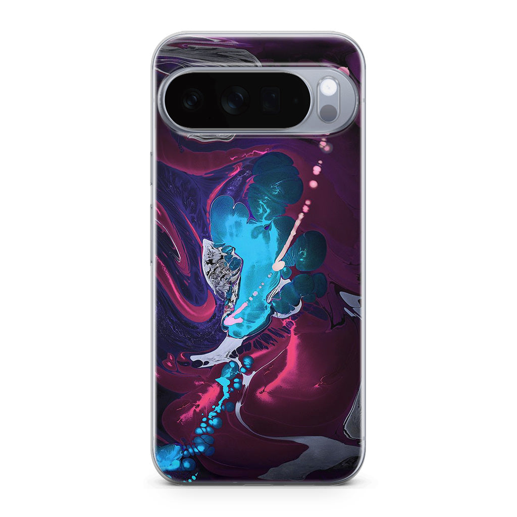 Abstract Purple Blue Art Google Pixel 10 Pro / Pixel 10 Pro XL Case