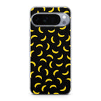 Bananas Fruit Pattern Black Google Pixel 10 Pro / Pixel 10 Pro XL Case