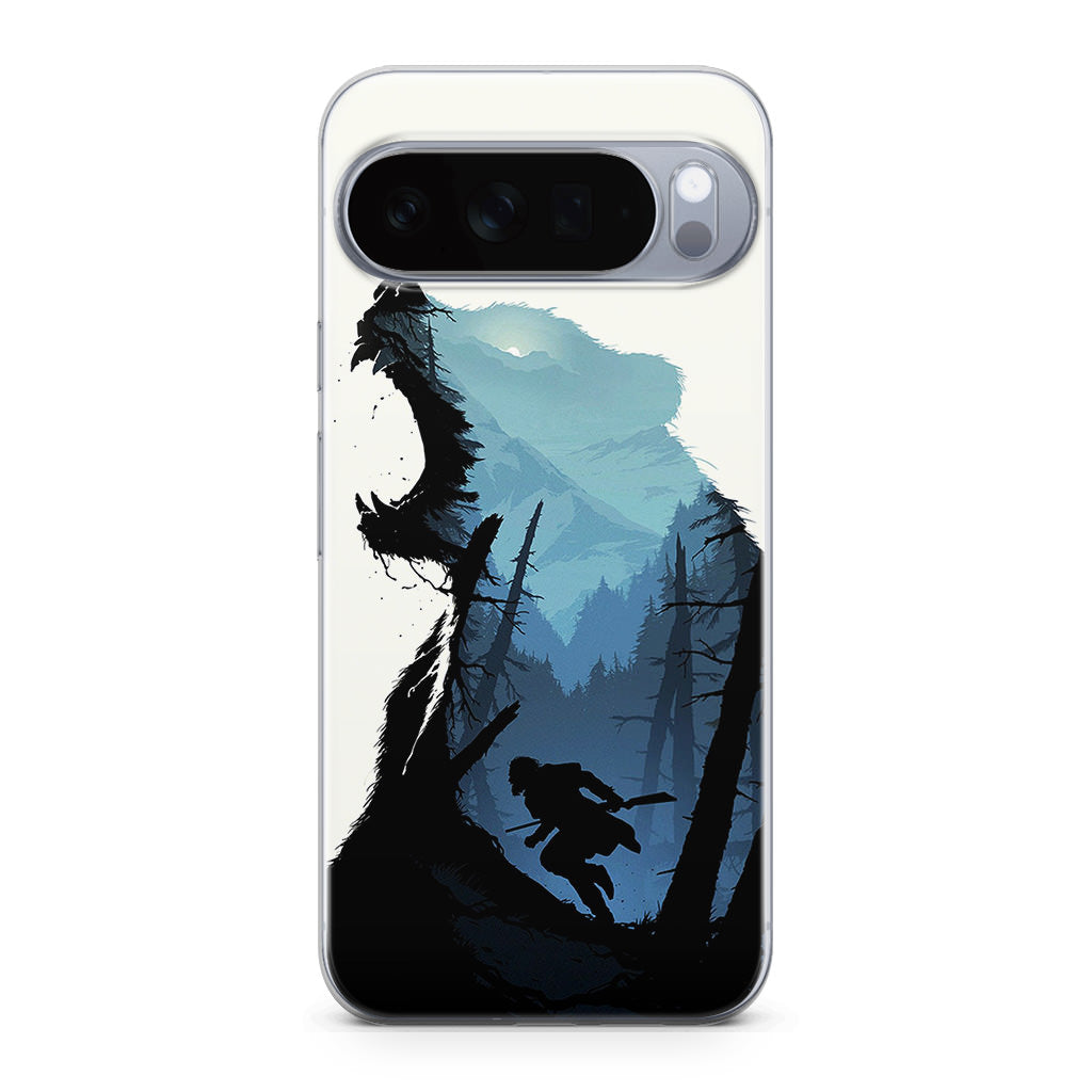 Bear Hunter Art Google Pixel 10 Pro / Pixel 10 Pro XL Case