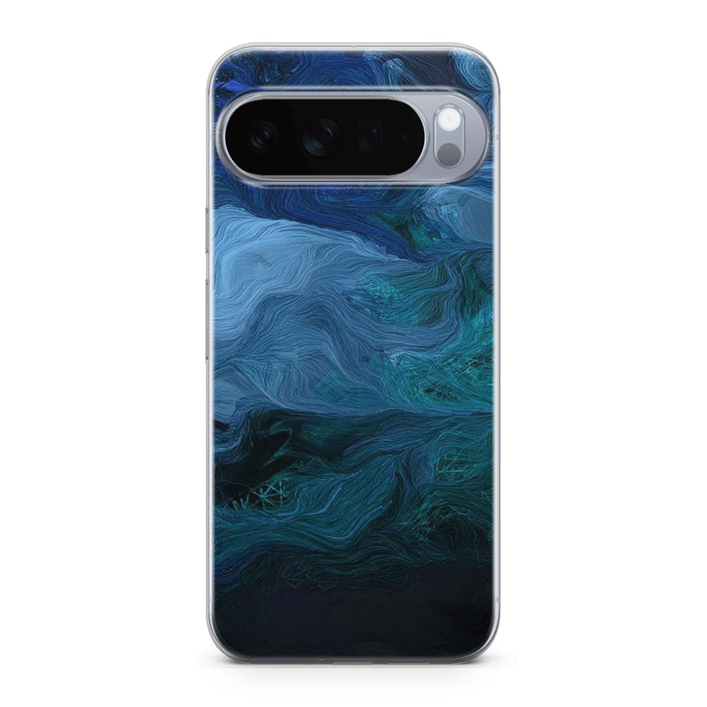 Blue Abstract Art Google Pixel 10 Pro / Pixel 10 Pro XL Case