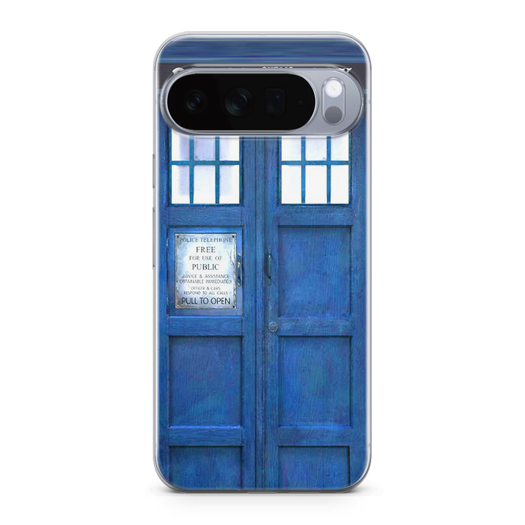Blue Police Call Box Google Pixel 10 Pro / Pixel 10 Pro XL Case