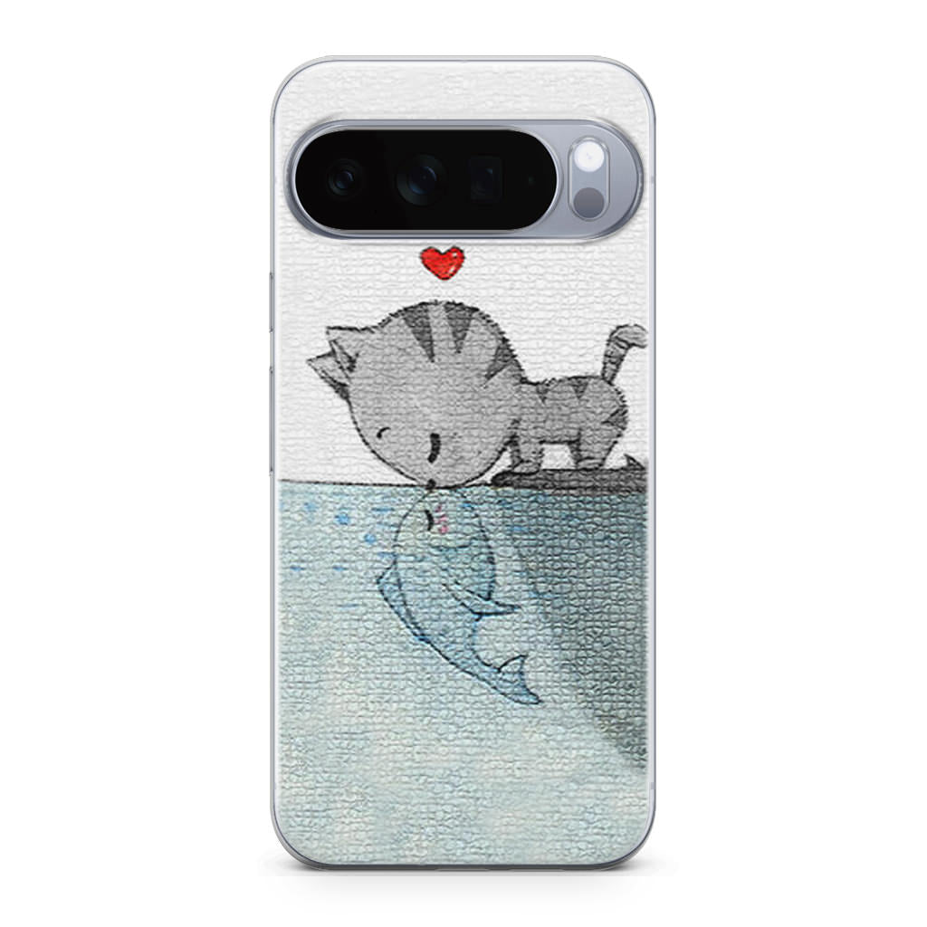 Cat Fish Kisses Google Pixel 10 Pro / Pixel 10 Pro XL Case