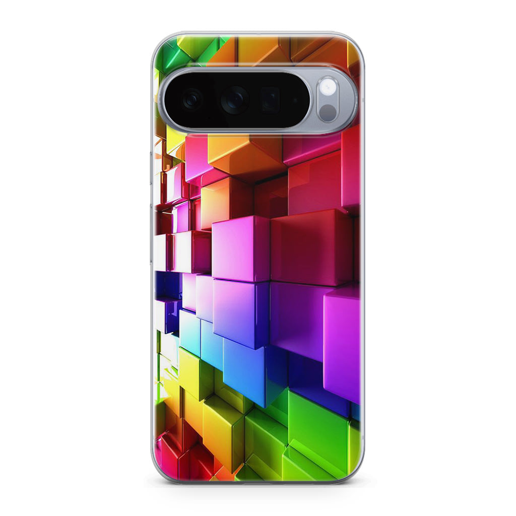Colorful Cubes Google Pixel 10 Pro / Pixel 10 Pro XL Case