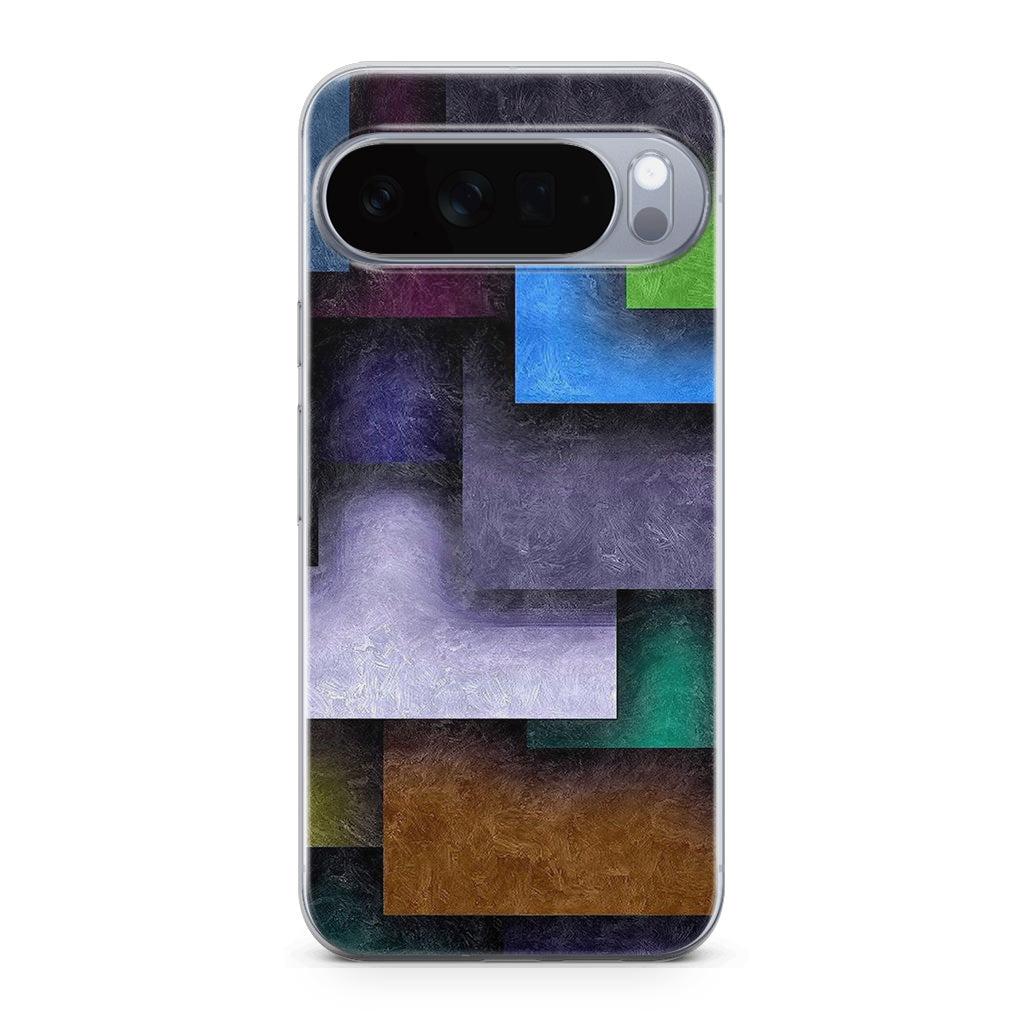 Colorful Rectangel Art Google Pixel 10 Pro / Pixel 10 Pro XL Case
