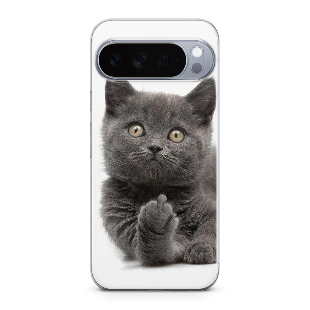 Finger British Shorthair Cat Google Pixel 10 Pro / Pixel 10 Pro XL Case