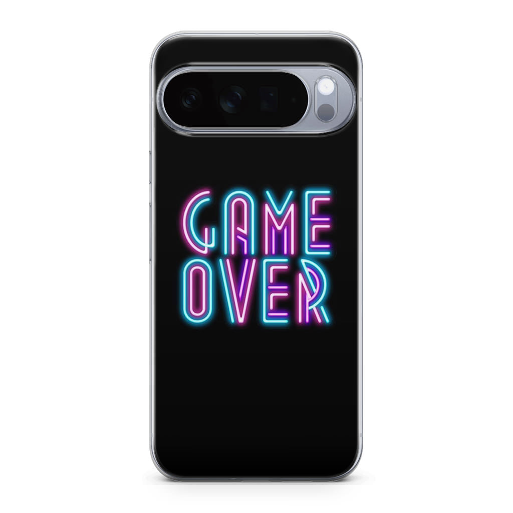 Game Over Neon Google Pixel 10 Pro / Pixel 10 Pro XL Case