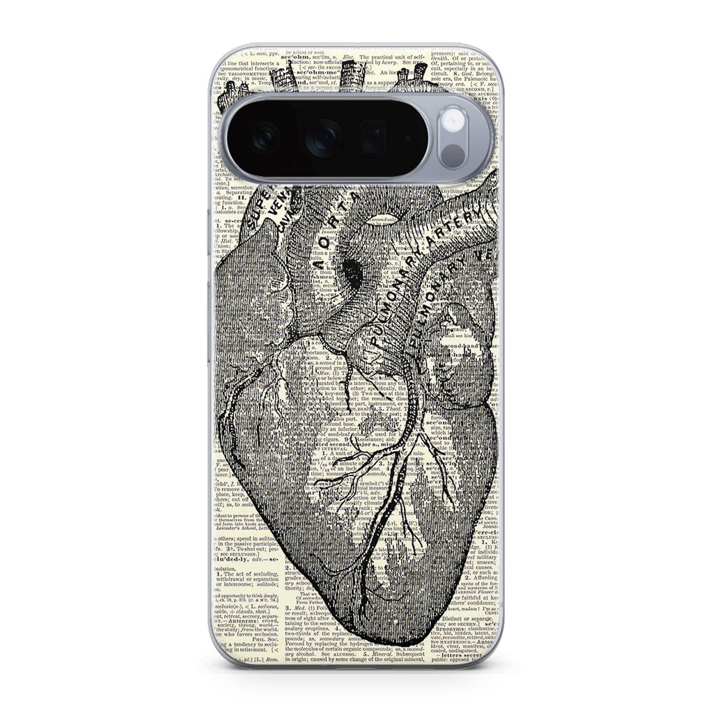 Heart Book Art Google Pixel 10 Pro / Pixel 10 Pro XL Case