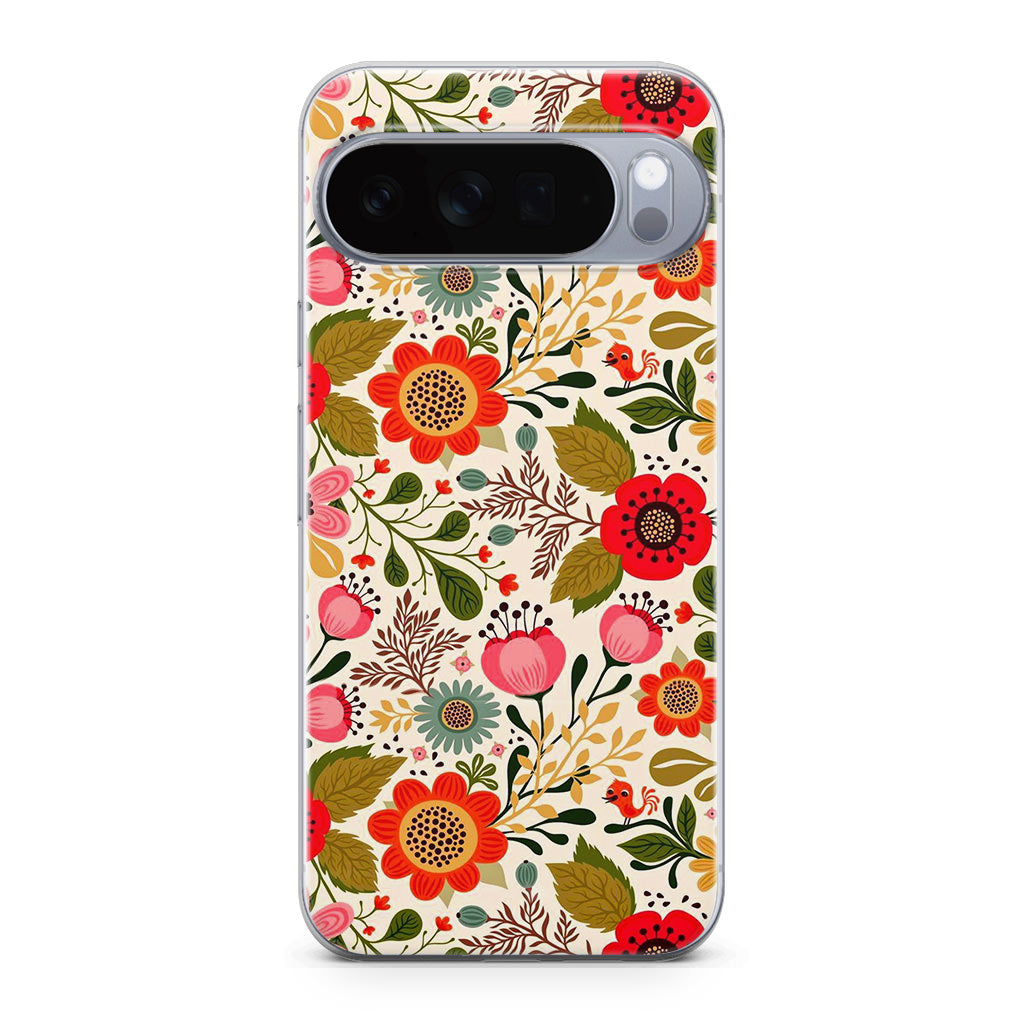 Hello Spring Pattern Google Pixel 10 Pro / Pixel 10 Pro XL Case