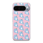 Horned Whales Pattern Google Pixel 10 Pro / Pixel 10 Pro XL Case