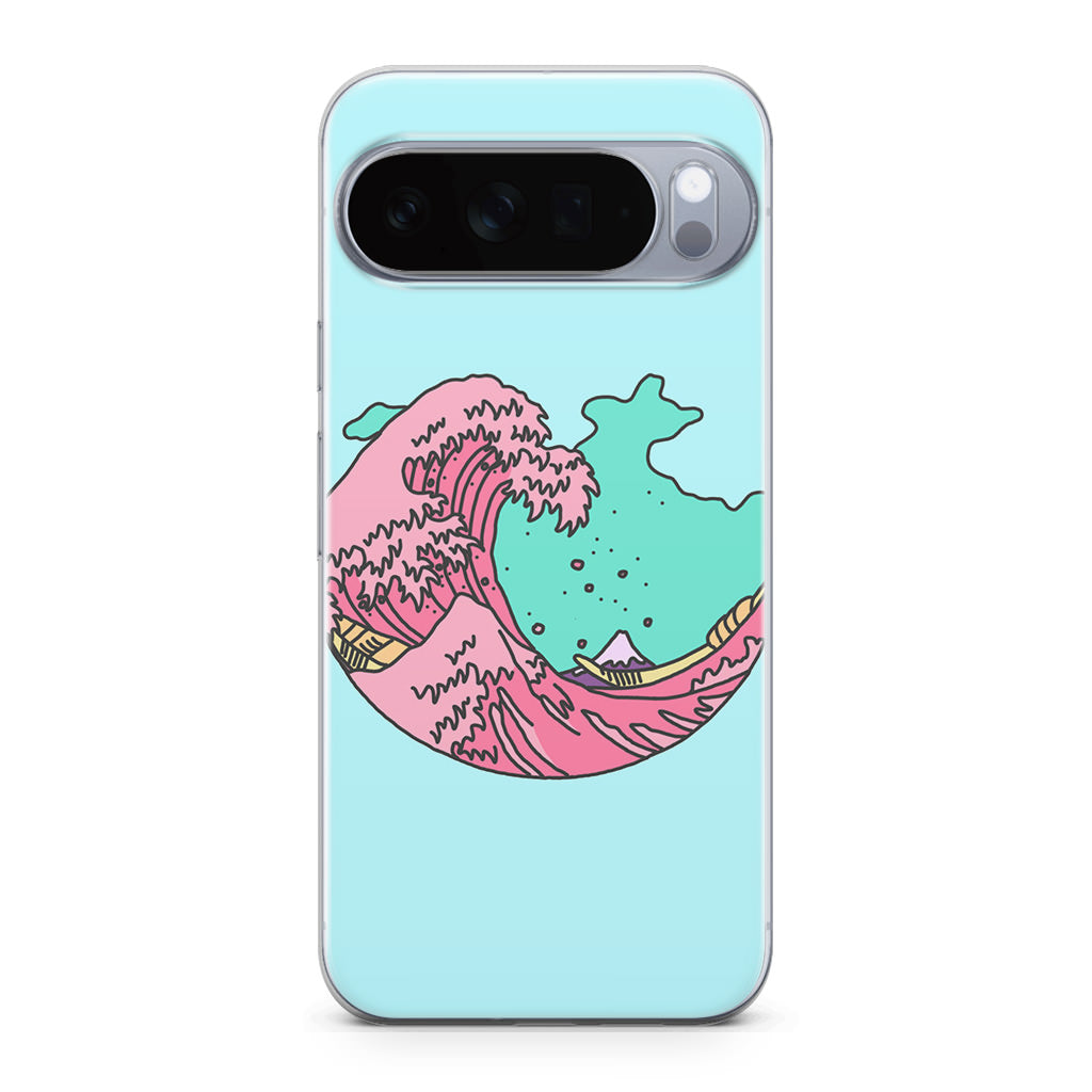 Japanese Pastel Wave Google Pixel 10 Pro / Pixel 10 Pro XL Case