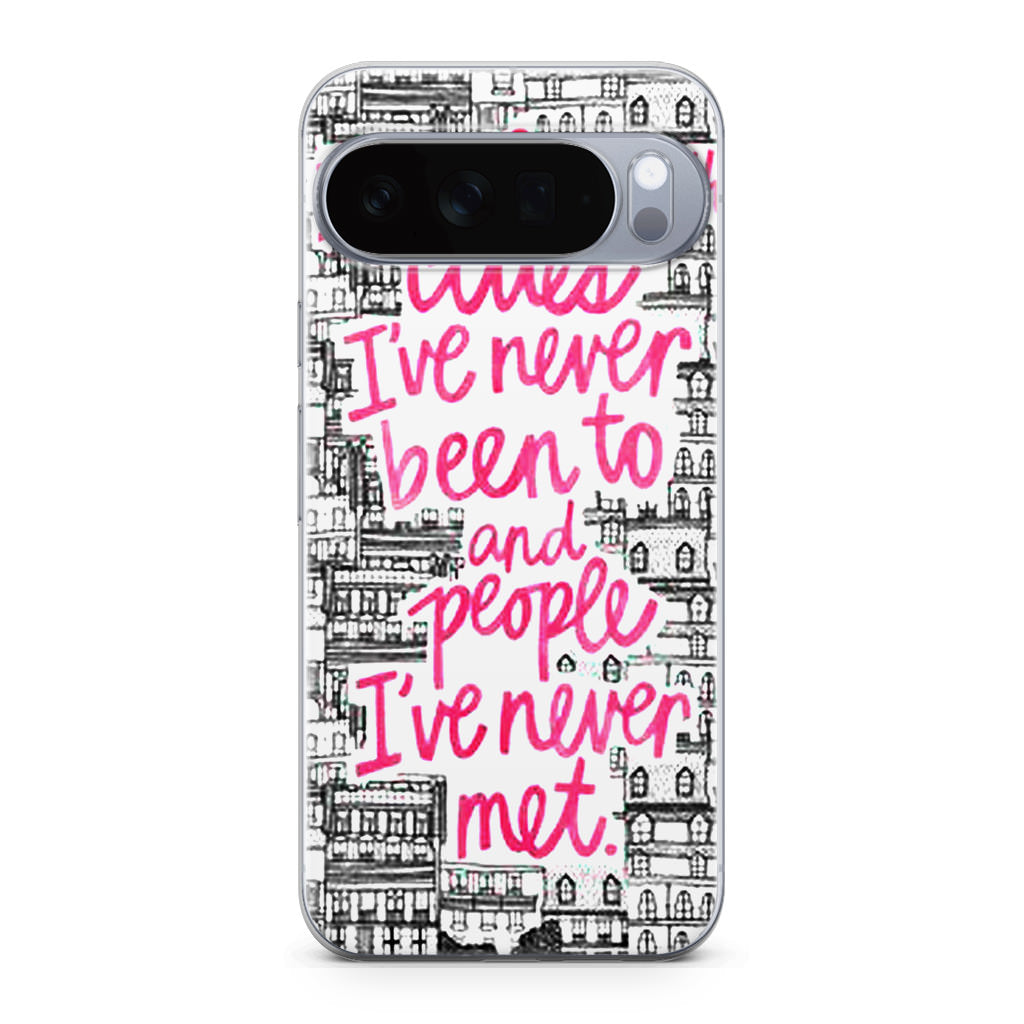 John Green Quotes I'm in Love With Cities Google Pixel 10 Pro / Pixel 10 Pro XL Case