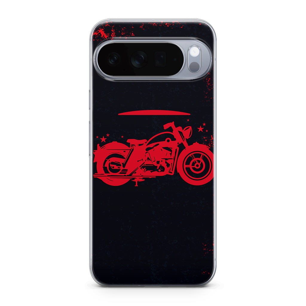 Motorcycle Red Art Google Pixel 10 Pro / Pixel 10 Pro XL Case