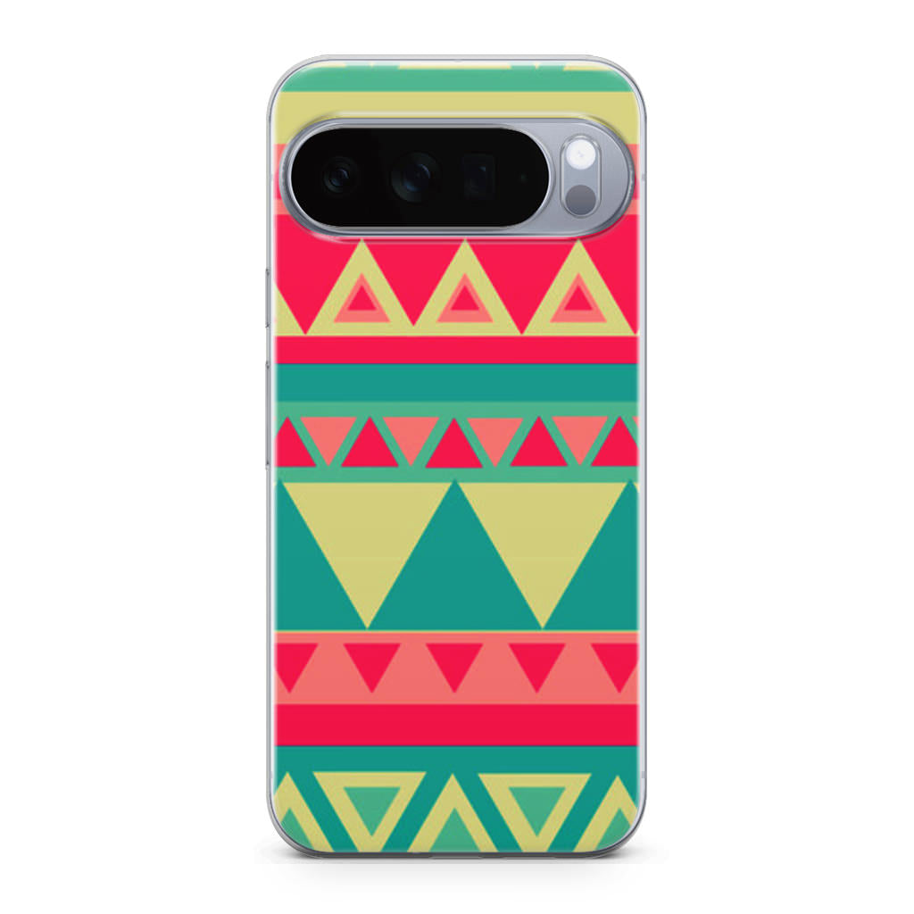 Old Aztec Pattern Google Pixel 10 Pro / Pixel 10 Pro XL Case