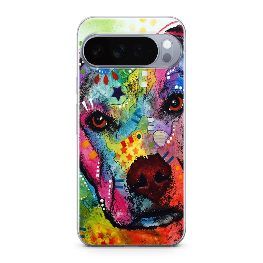 Pitbull Love Painting Google Pixel 10 Pro / Pixel 10 Pro XL Case