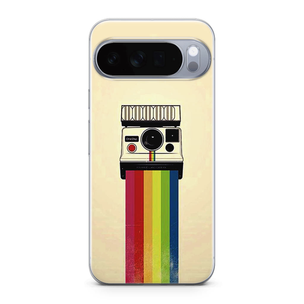 Polaroid Camera Colorful Rainbow Google Pixel 10 Pro / Pixel 10 Pro XL Case