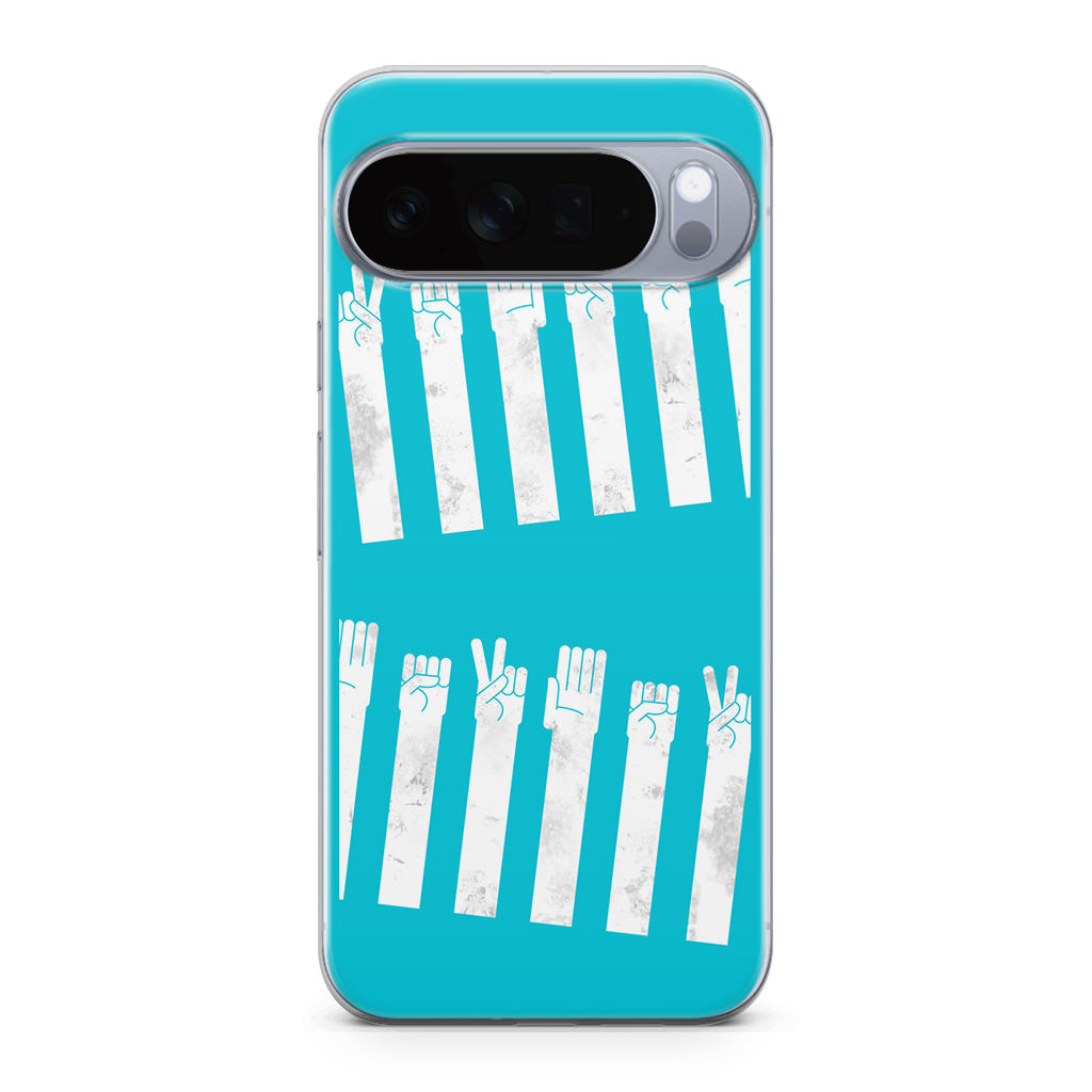 Rock–paper–scissors Zebra Crossing Google Pixel 10 Pro / Pixel 10 Pro XL Case