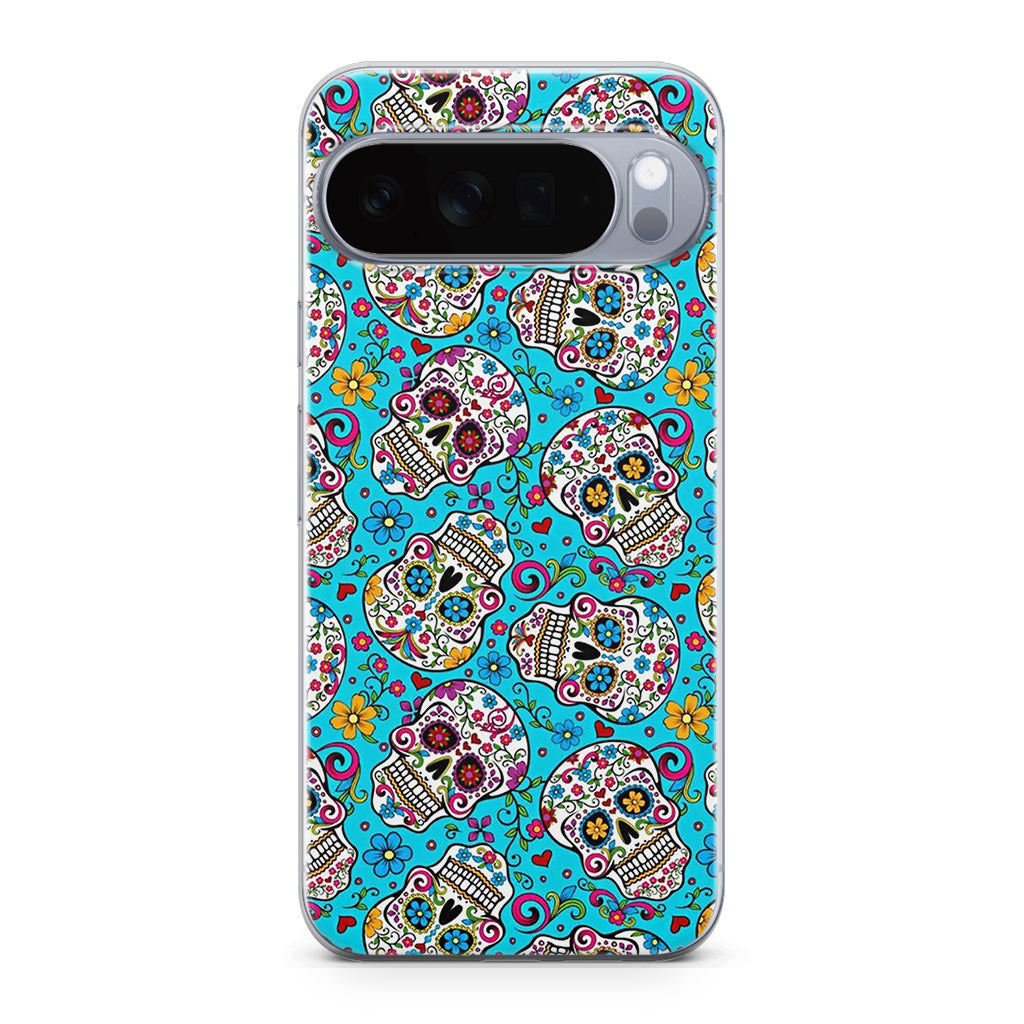 Skull Floral Sugar Google Pixel 10 Pro / Pixel 10 Pro XL Case