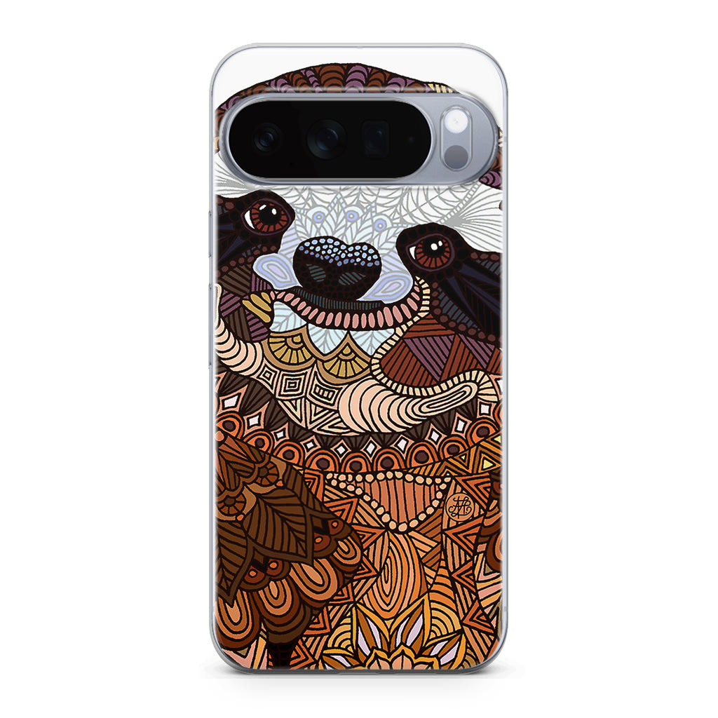 Sloth Ethnic Pattern Google Pixel 10 Pro / Pixel 10 Pro XL Case
