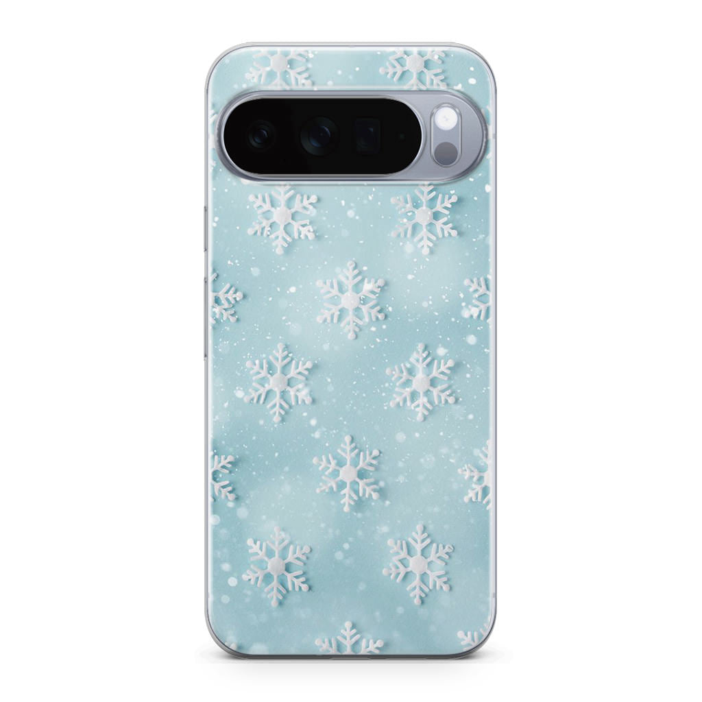 Snowflakes Pattern Google Pixel 10 Pro / Pixel 10 Pro XL Case