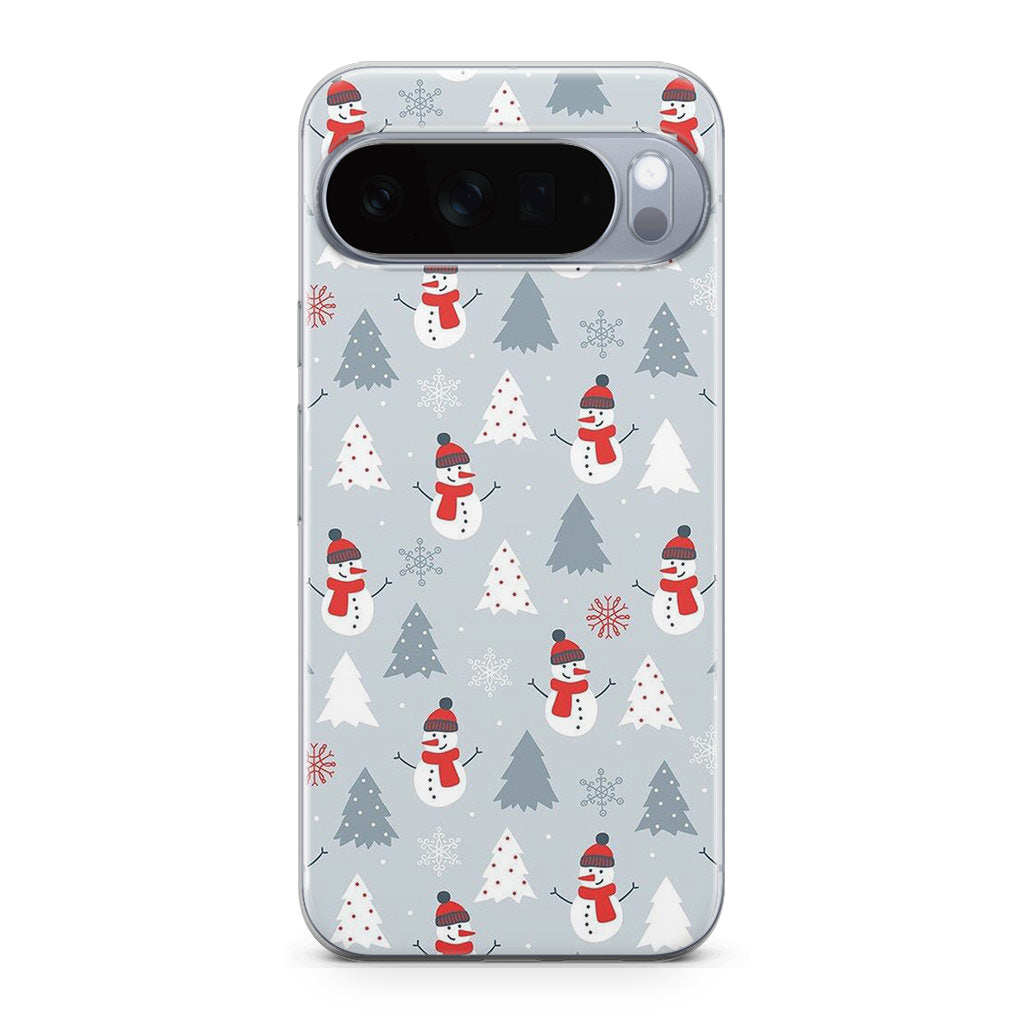 Snowmans Pattern Google Pixel 10 Pro / Pixel 10 Pro XL Case
