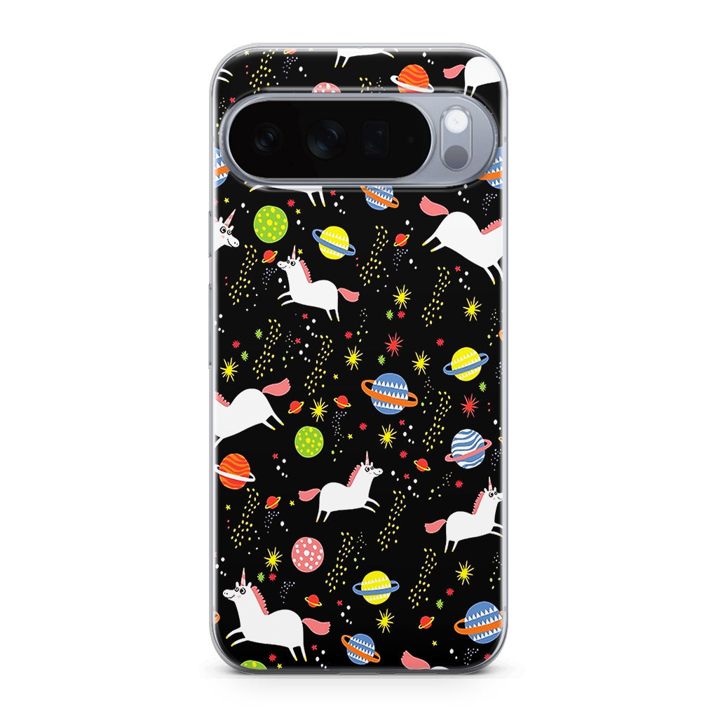 Space Unicorn Pattern Google Pixel 10 Pro / Pixel 10 Pro XL Case
