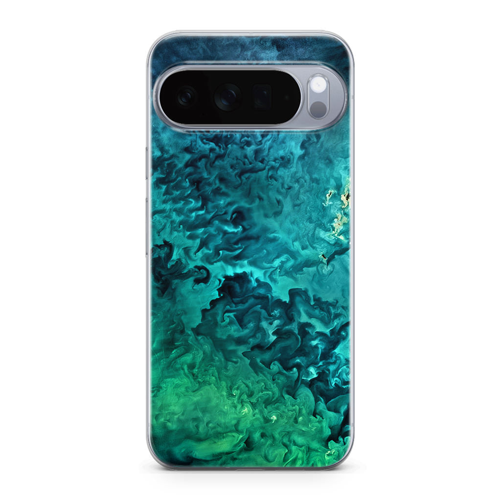 Swirls In The Yellow Sea Google Pixel 10 Pro / Pixel 10 Pro XL Case