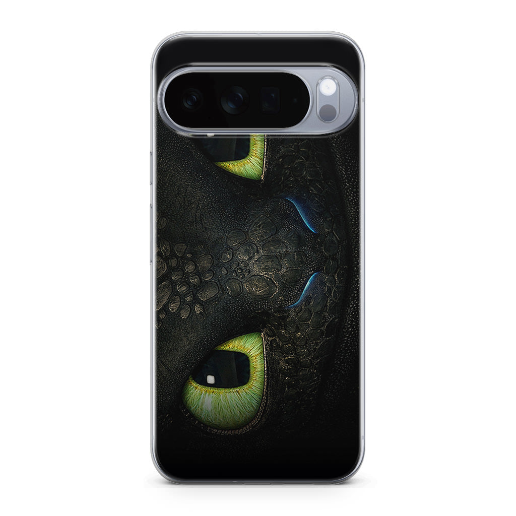Toothless Dragon Eyes Close Up Google Pixel 10 Pro / Pixel 10 Pro XL Case