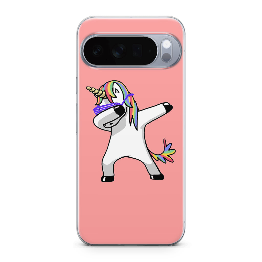 Unicorn Dabbing Pink Google Pixel 10 Pro / Pixel 10 Pro XL Case