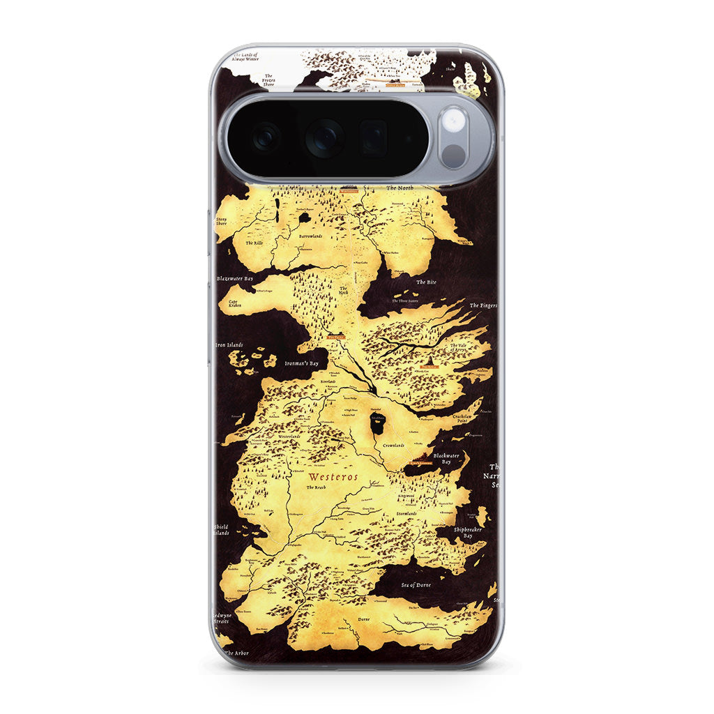 Westeros Map Google Pixel 10 Pro / Pixel 10 Pro XL Case