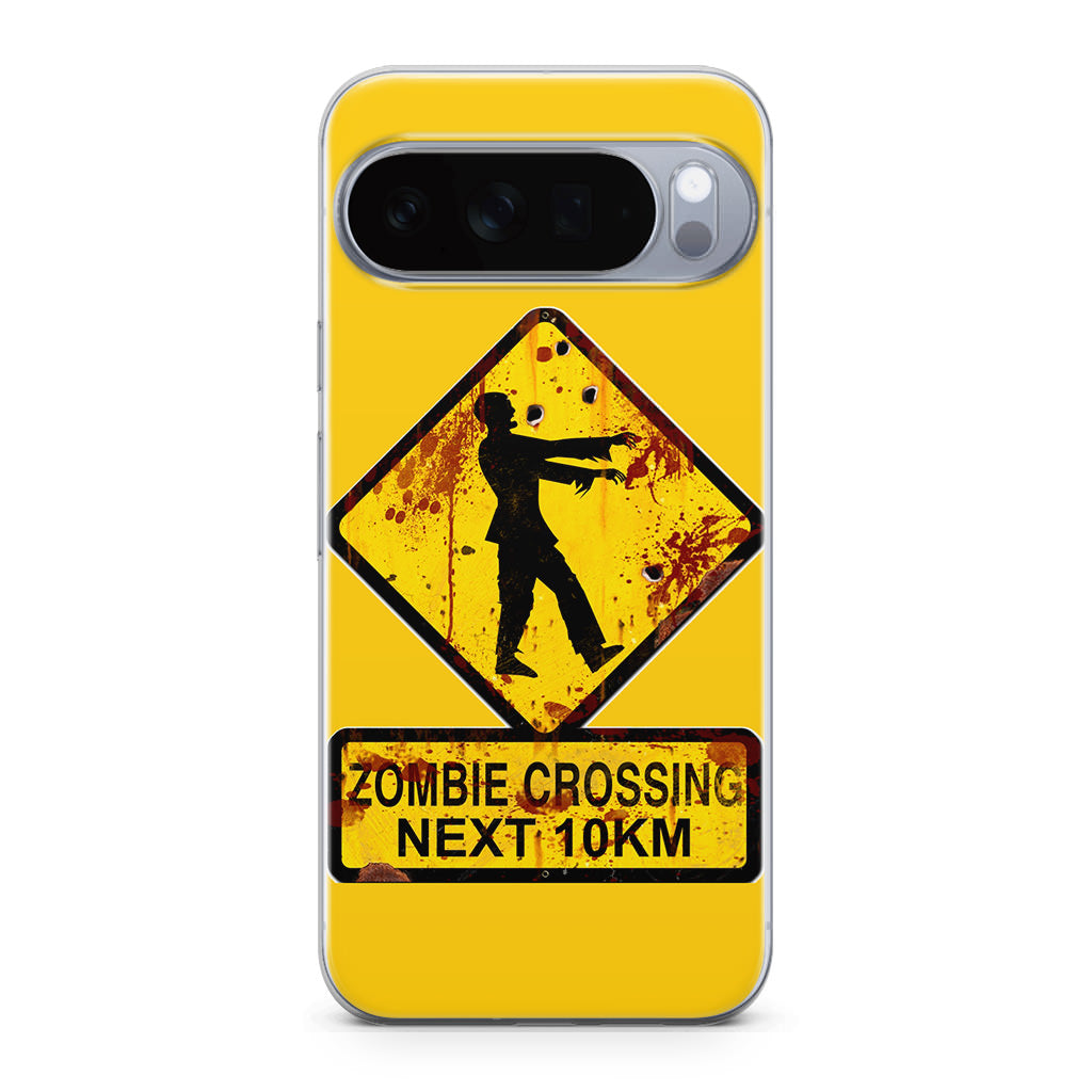 Zombie Crossing Sign Google Pixel 10 Pro / Pixel 10 Pro XL Case
